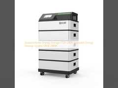 Lưu trữ năng lượng gia đình xếp chồng 172V-240V Hệ thống lưu trữ năng lượng xếp chồng 10KW 20KW