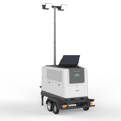 Giá tốt. Tháp đèn di động 4KW 150000LM IP54 Đường đèn máy phát điện di động trực tuyến